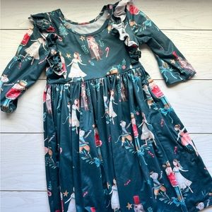 Mila and Rose girls nutcracker play dress